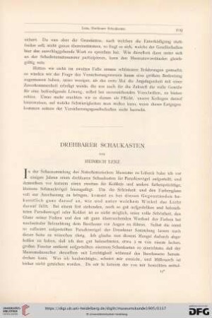 1: Drehbarer Schaukasten