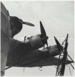 Wartung der Flugzeuge
