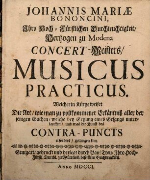 Musicus practicus