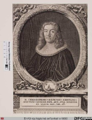 Bildnis Christoph Raimund Schifflin