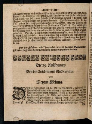 174-185, 29. - 30. Außlegung