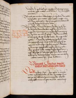 225r-229v, Warumb Christus unnser mittler unnd hohepriester haisse