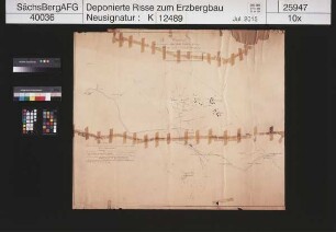 Grubenfeld von Segen Gottes Erbstolln bei Gersdorf