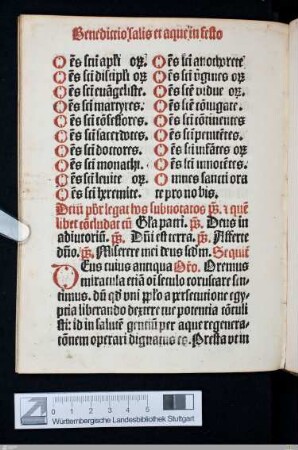 Beneditio salis et aque in festo sancti petri ad vincula