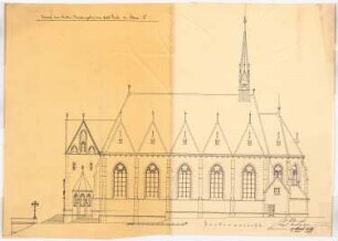 Sankt Matthäus, Altena: Seitenansicht 1:100