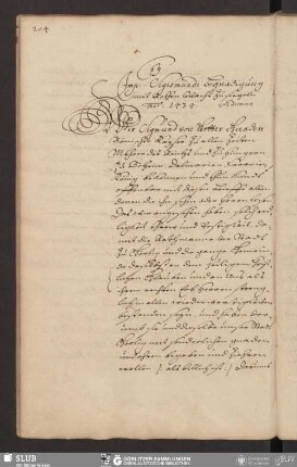 69. Imp. Sigismundi Begnadigung mit Rothen Wachs zu siegeln ao. 1434.