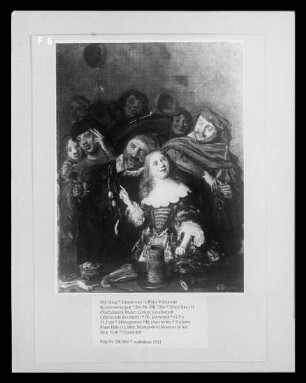 Lustige Gesellschaft ('Shrovetide Revellers')