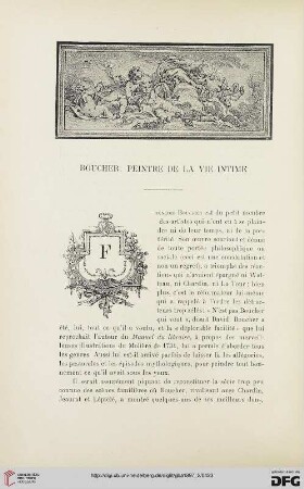 3. Pér. 18.1897: Boucher, peintre de la vie intime