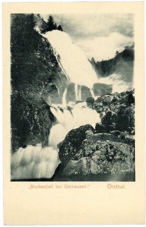 Ötztal. Stuibenfall bei Umhausen