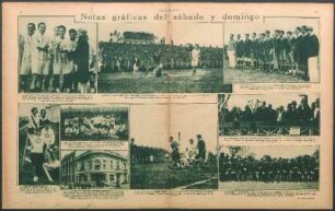 Notas gráficas del sábado y domingo [Fotografías]