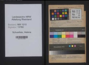 Entnazifizierung Helena Schuerkes , geb. 26.12.1903 ()