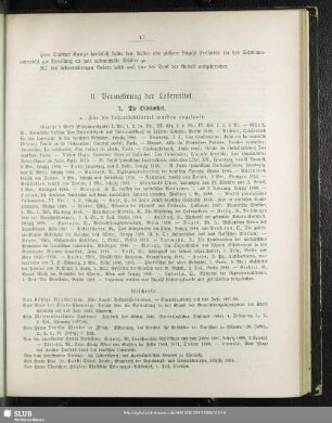 II. Vermehrung der Lehrmittel