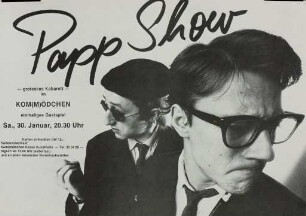 Papp-Show - groteskes Kabarett