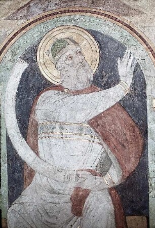 David (nördliches Wandfeld, oben)