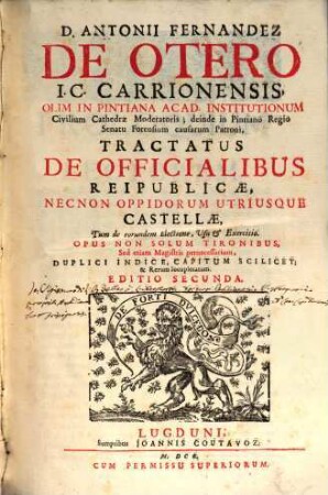 Tractatus de officialibus reipublicae