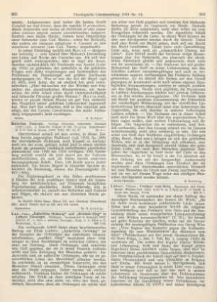 255 [Rezension] Krarup, Alfr. (Hrsg.), Bullarium Danicum. Pavelige Aktstykker vedrørende Danmark 1198 til 1316. 2. Halbband