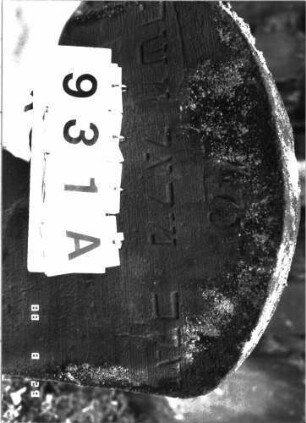 Grabstein 931 (Index: 100099194) Maße HxBxT: 112x62x9 cm: Grabstein 931A