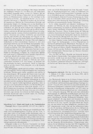 644-646 [Rezension] Theologisches Jahrbuch ; 1990