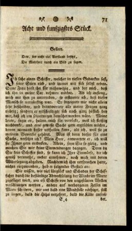 Acht und funfzigstes Stück