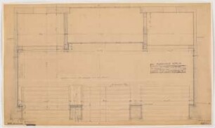Haus des Rundfunks, Berlin-Charlottenburg: Eingang Masurenallee, Grundriss 1:20