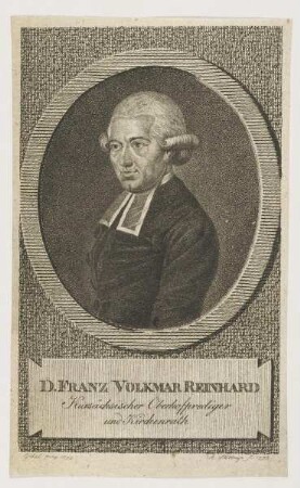 Bildnis des Franz Volkmar Reinhard