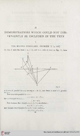 II. Demonstrations which could not conveniently be included in the text
