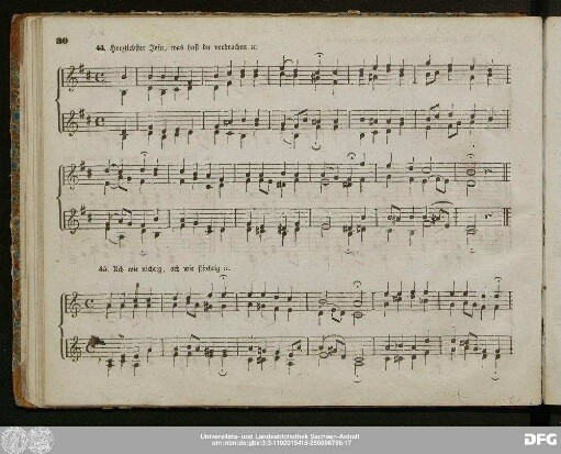 44. Herzliebster Jesu, was hast du verbrochen [et]c.