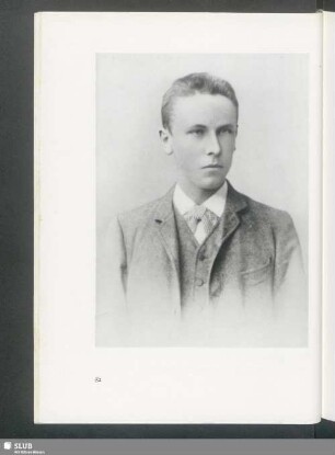 Ludwig Klages. Jugendbildnis