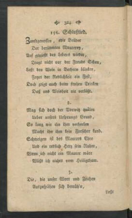 156. Schlußlied