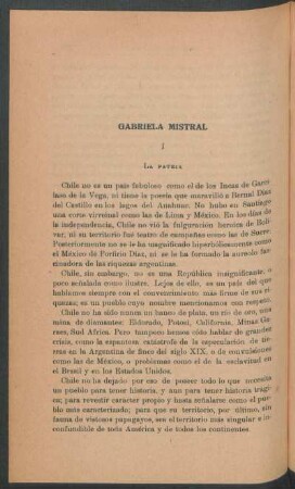 Gabriela Mistral
