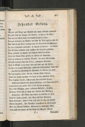 Zehender Gesang.