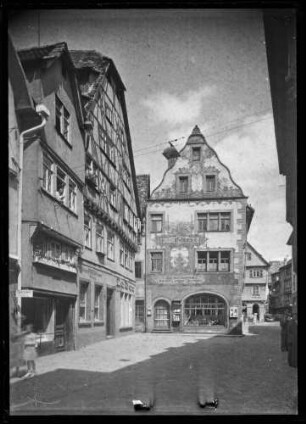 Brückengasse mit Götzelmann´schem Haus Richtung Marktplatz