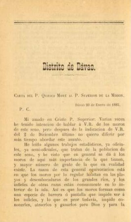 Distrito de Dávao