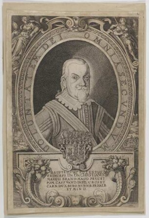 Bildnis des Christianus, Markgraf von Brandenburg-Kulmbach