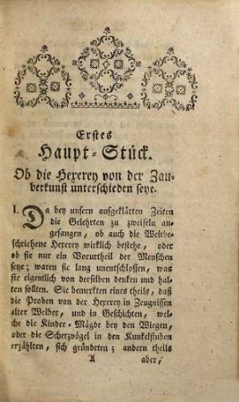 Die Nichtigkeit Der Hexerey und Zauberkunst : in zweyen Büchern