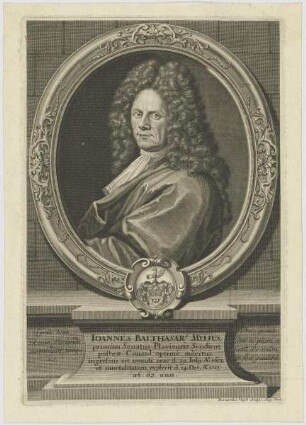 Bildnis des Ioannes Balthasarus Mylius
