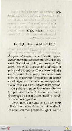Oeuvre de Jacques Amiconi