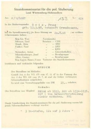 Geis, Franz