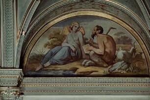 Amor und Psyche — Pan berät Psyche