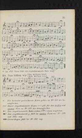 119. Nun bitten wir - 161. "Wachet auf," ruft uns die Stimme.