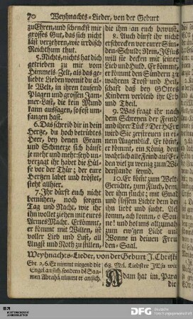 Weyhnachts-Lieder [...].