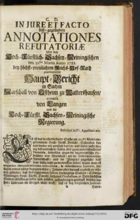 Annotationes Refutatoriae