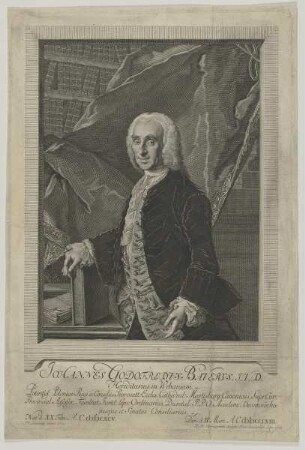 Bildnis des Johannes Godofredvs Bavervs