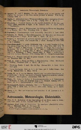 Astronomie, Meteorologie, Elektrizität (Nr. 951-357)
