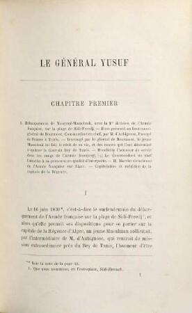 Le général Yusuf par le colonel Corneille Trumelet, 1