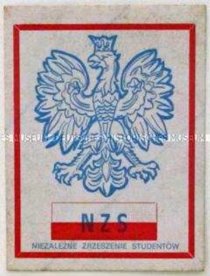 Aufkleber aus Polen mit einem Wappen