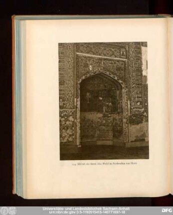 174. Mih'rab des Siaret Abu Welid im Nordwesten von Herat.