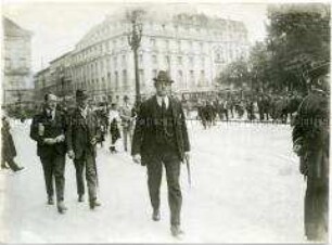Der ehemalige Reichskanzler Hermann Müller