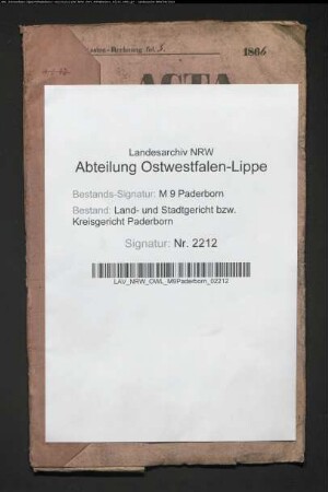 Erblasser: Fischer, Wilhelmine, geb. Tilli: