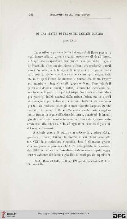 7: Di una statua di Fauno dei Lamiani giardini
